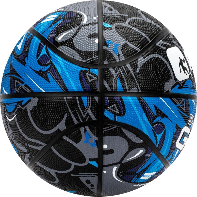 And1 Supreme Grip Official Regulation Size 7 (29.5 inches) Rubber Basketball - Deep Channel Construction Streetball, Made for Indoor Outdoor Games - Image 2